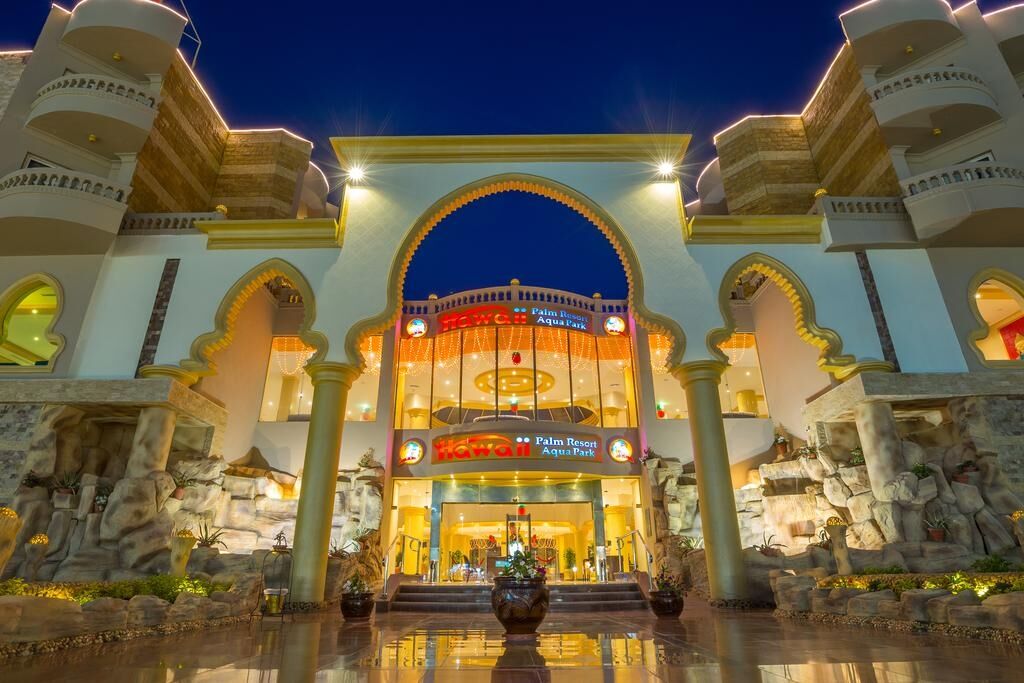 Hawaii Palm Resort & Aqua Park Хургада Екстер'єр фото